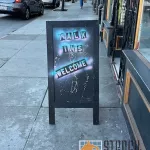 SF Divisadero Walks Ins Welcome sign