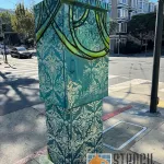 SF Divisadero utility box pattern