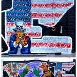 Peat EYEZ 2024 VOTE mural collab