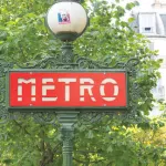 FR Paris Metro sign Louise Fili