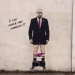 UK London Max Clifford pants down