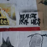 SF Valencia St. DAP wall Realize Real Lies