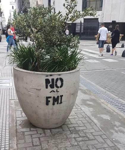 AR Buenos Aires No al FMI