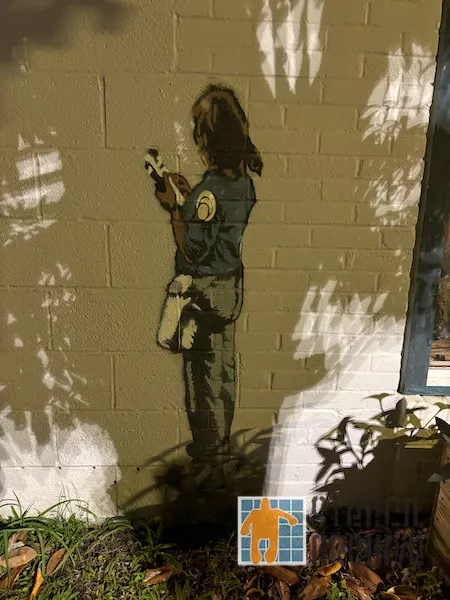 LA New Orleans Garden Dist. writing a ticket