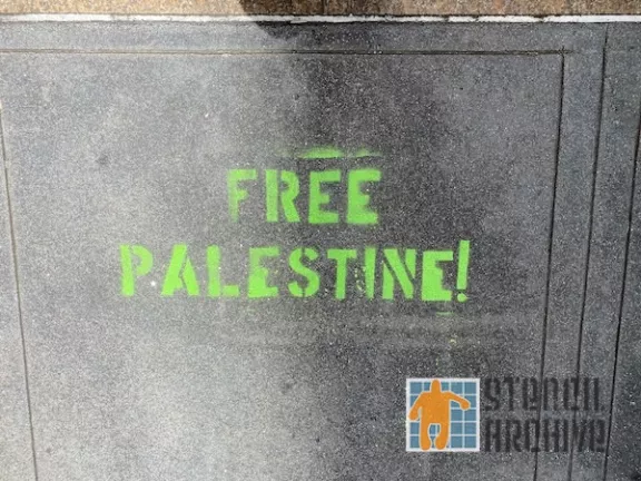 SF Financial District Free Palestine