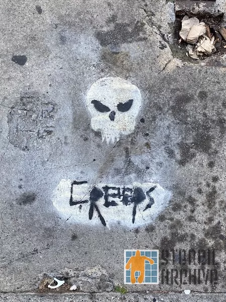 SF Tenderloin Creeps Skull