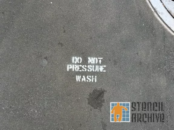 SF Financial District Do Not Pressure Wash