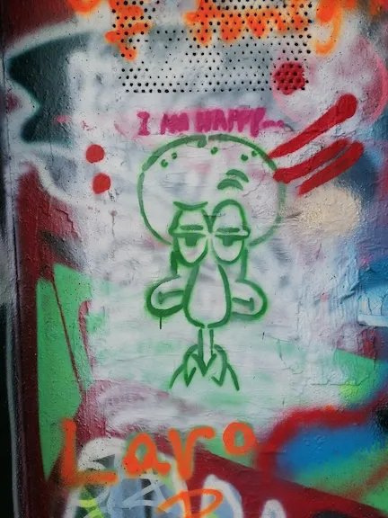 AT Vienna Squidward I am Happy Ph BeneRegoef