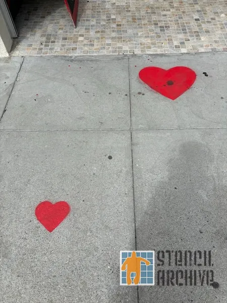 SF Divisadero St. small heart