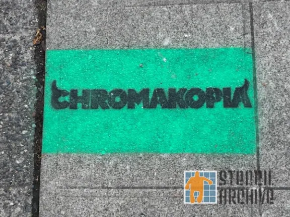 WA Seattle Capitol Hill Chromakopia Advert