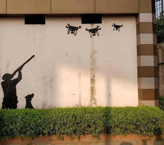 IN Mumbai hunting drones