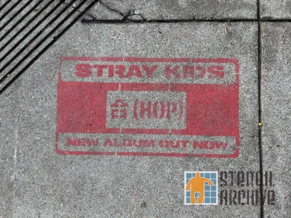 SF Fillmore St Stray Kids Advert