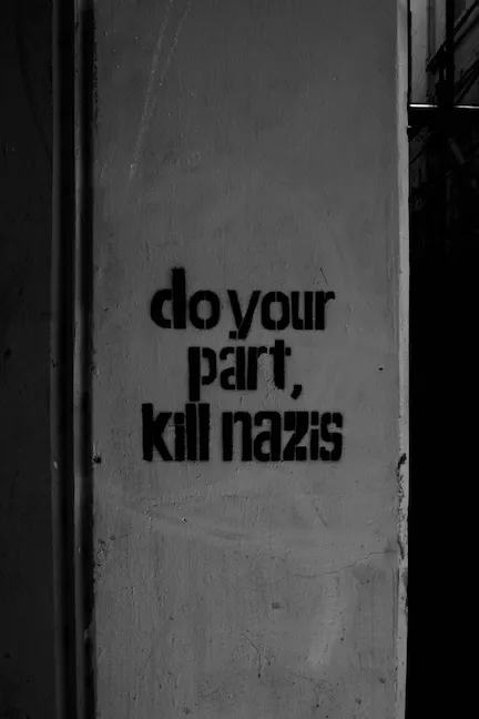 CA Riverside ANTIFA kill nazis ph Tegan