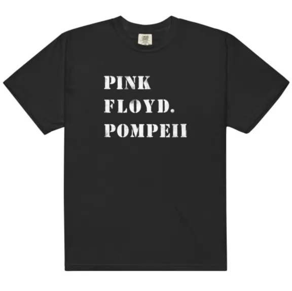 In Media Pink Floyd Pompeii 2025 t shirt