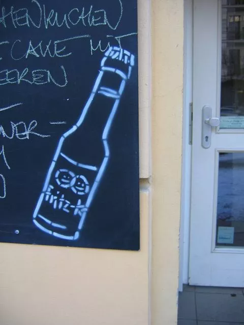 DE Berlin Fritz Kola advert