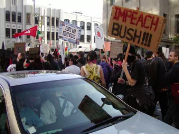 SF Protest J18 Impeach Bush