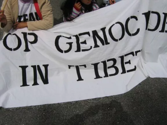 SF Protest Genocide in Tibet