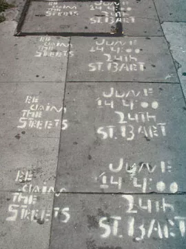 SF Valencia St. Reclaim the Streets June 14