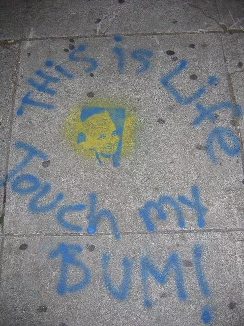 SF Valencia St. Touch My Bum