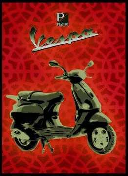 Logan Hicks LA Vespa