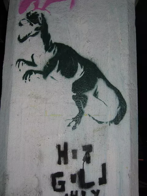 GA Atlanta Krog St. dinosaur